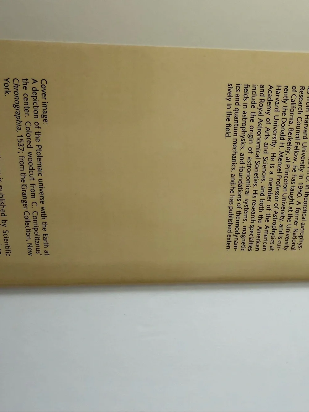 Constructing the Universe by David Layzer | Scientific American Library Series